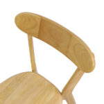 4x Dining Chairs Wooden Kitchen Chair - Image 4