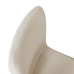 Stackable Dining Chairs Kitchen Beige - Image 5