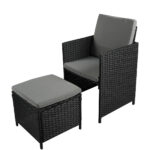 9PCS Outdoor Table Chair Set - Image 5