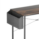 Computer Desk Study Table with Storage 100cm - Image 5