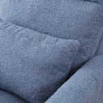 Rocking Chair Ottoman Footrest With Side Pocket - Image 5