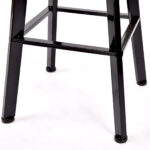 3pcs Bar Table Barstools Industrial - Image 6