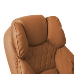 Gaming Chair Office Computer Brown Footrest - Image 6