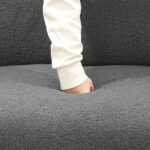 Cloud Sofa 3 Seater Sherpa Fleece Beige - Image 6