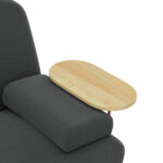 CONVERTIBLE SOFABED WITH USB CHARGE AND SIDE TABLE - Image 6