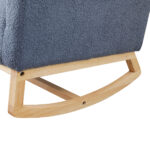 Rocking Chair Ottoman Footrest With Side Pocket - Image 6